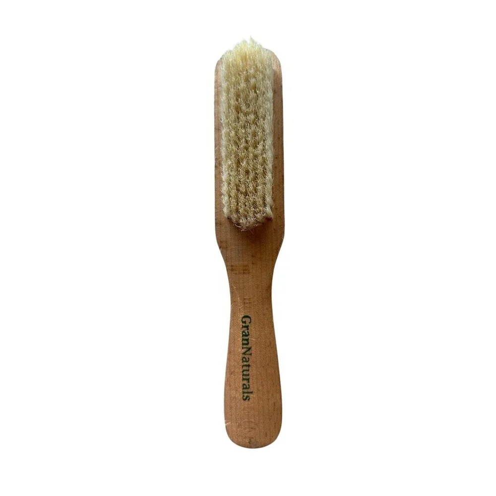GranNaturals Double Sided Board Bristle Hair Brush  Soft & Hard